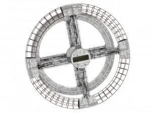 space station 3D 模型