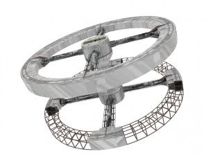 space station 3D 模型