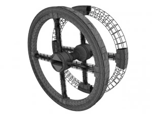 space station 3D Model