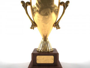 winner cups set 3D Model