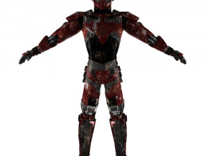 sci-fi soldier 3D Модель