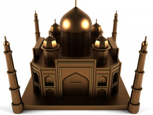 taj mahal Model 3D