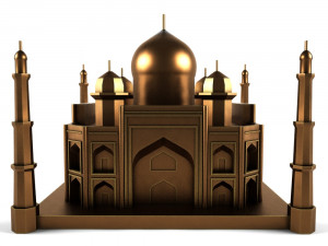 taj mahal Model 3D
