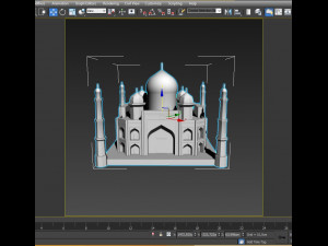 taj mahal Model 3D