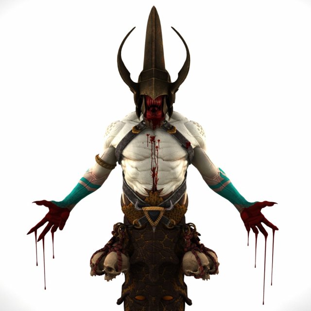 monster tomb viper 3D Модель .c4d .max .obj .3ds .fbx .stl .blend 