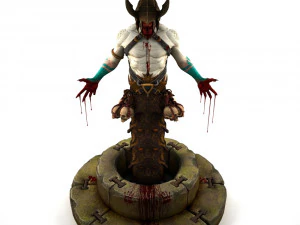 monster tomb viper 3D Model