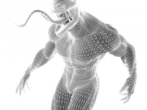 venom - marvel comics 3D-Modell