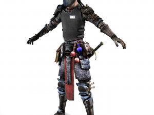 demon knight 3D Model