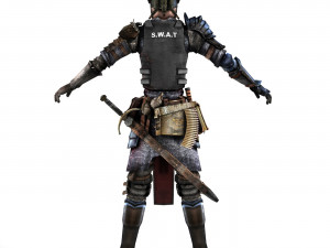 demon knight 3D Model