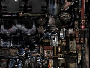 악마 기사 3D 모델