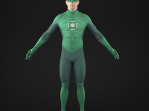 hal jordan 3D Model