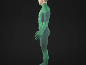 hal jordan 3D 모델