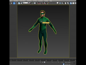 hal jordan 3D 모델