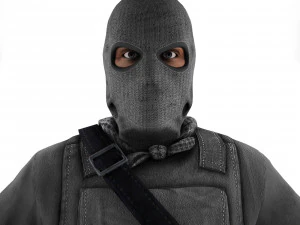 robber 3D Model
