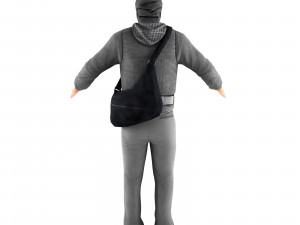 robber 3D Model