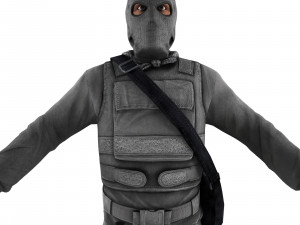 robber 3D Model