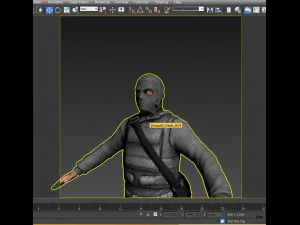 robber 3D Model