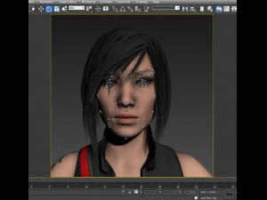 asian woman Modelo 3D