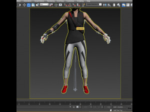 asian woman Modelo 3D