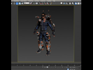 exoskeleton man Modèle 3D