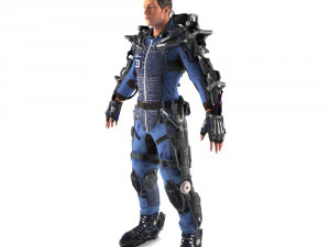 exoskeleton man 3D Model