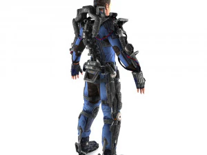 exoskeleton man 3D Model