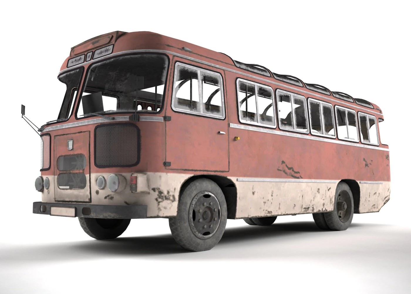 paz-672 3D Modell .c4d .max .obj .3ds .fbx .stl .blend 