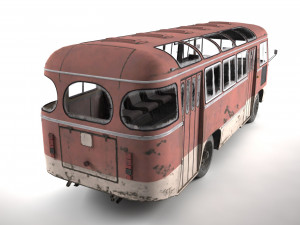 paz-672 Model 3D
