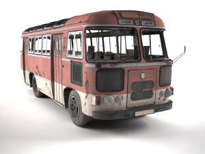 paz-672 Model 3D
