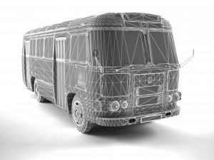 paz-672 Model 3D