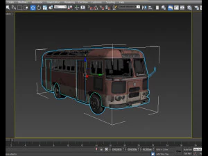 paz-672 3D Modell