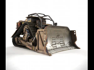 bulldozer 3D Model