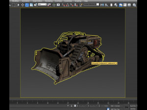bulldozer 3D Model