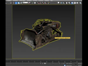 bulldozer 3D Model