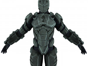 sci-fi soldier 3D Модель