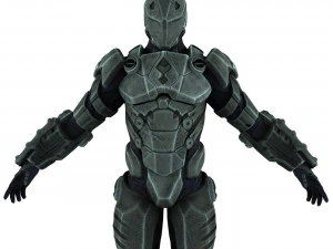 soldato di fantascienza Modello 3D