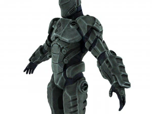 soldato di fantascienza Modello 3D