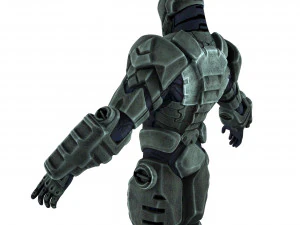 soldato di fantascienza Modello 3D