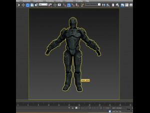 sci-fi soldier 3D Модель