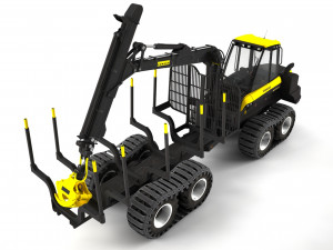 forwarder 3Dモデル