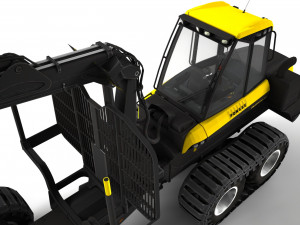 forwarder 3Dモデル