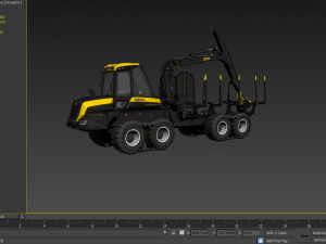 forwarder 3Dモデル