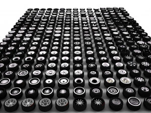 304轮子-大集合 3D 模型