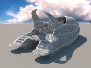 boat 3D 모델