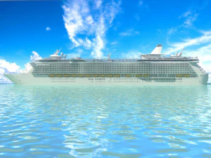 cruise ship 3D Model