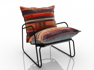 armchair farmer 3Dモデル