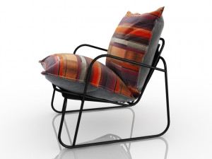 armchair farmer 3D Model