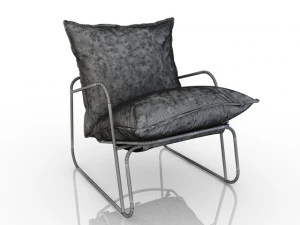armchair farmer 3D Model