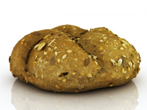 bun brown Modèle 3D