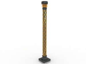 column Modèle 3D